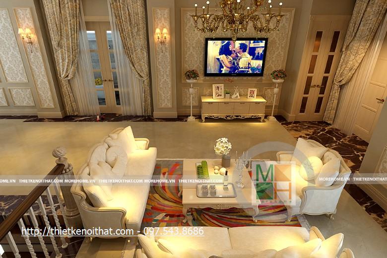 Thiết kế biệt thự Vincom Village tân cổ điển - Nhà chị Thoa